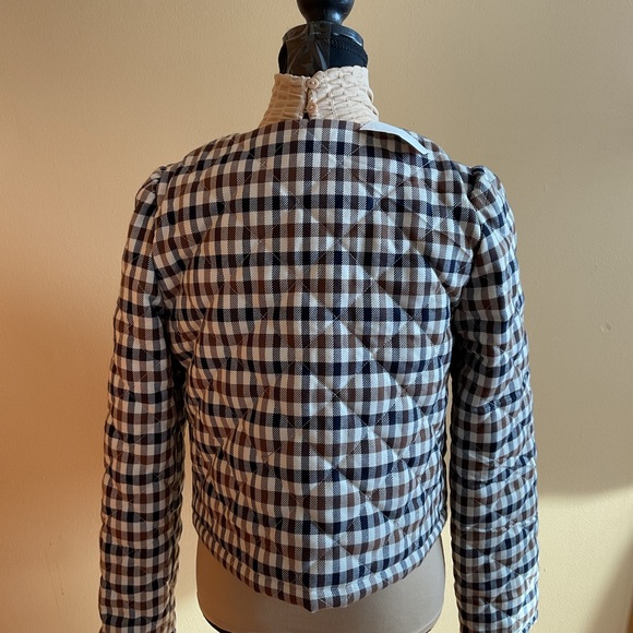 House of Harlow 1960 Plaid Blazer - Black and White NWT S - Picture 4 of 8